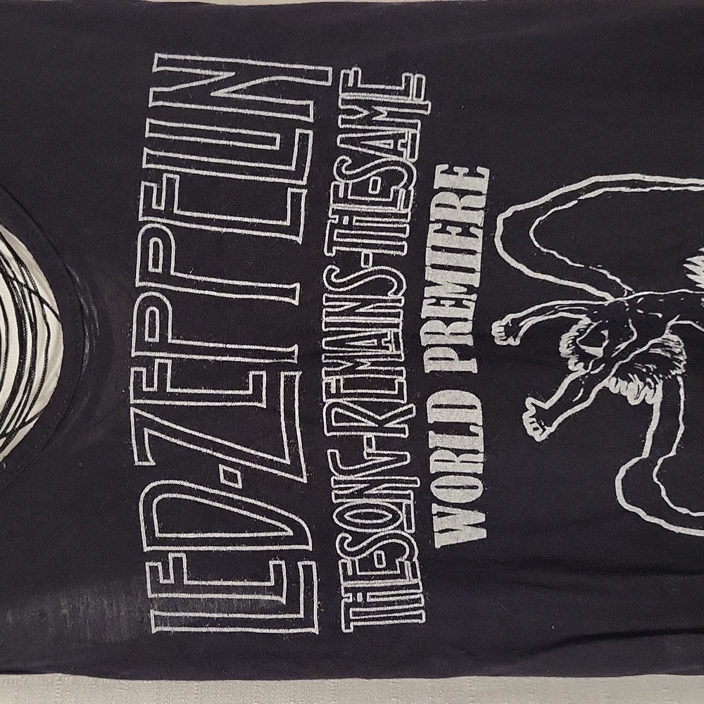 Led-Zeppelin - The Song Remains the Same World Tour Ladies Tank Top